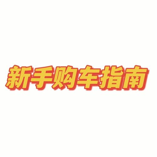 标题：新手购车指南：如何做出明智的选择